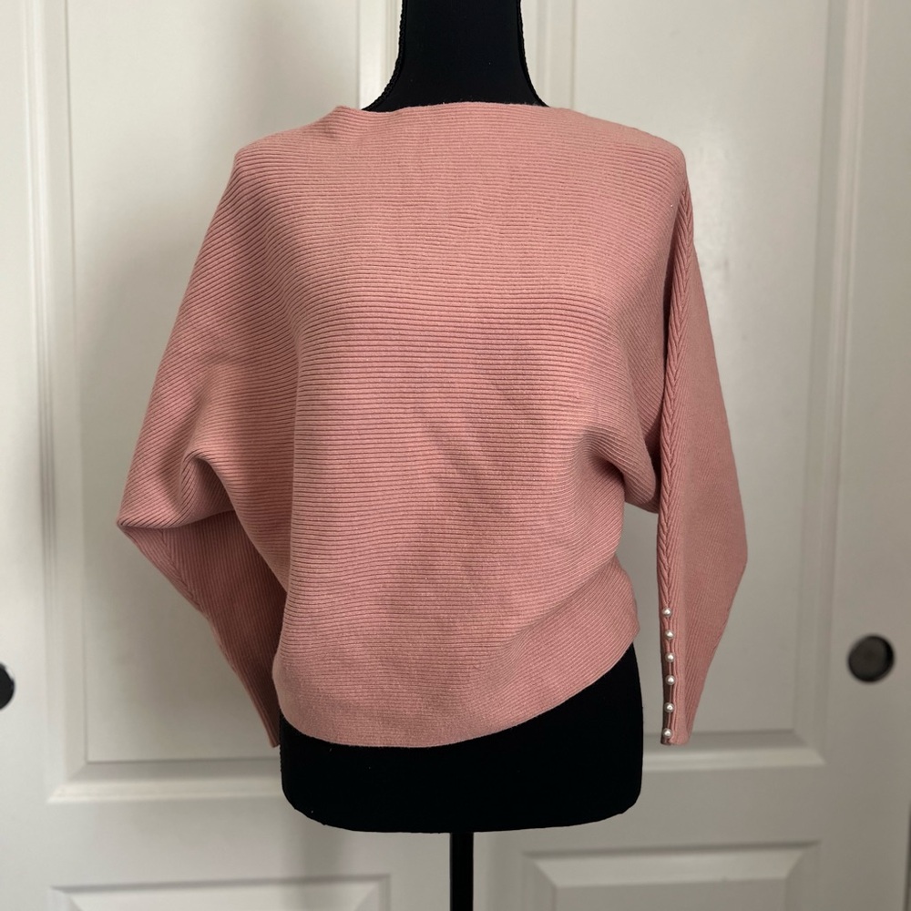 Pink sweater